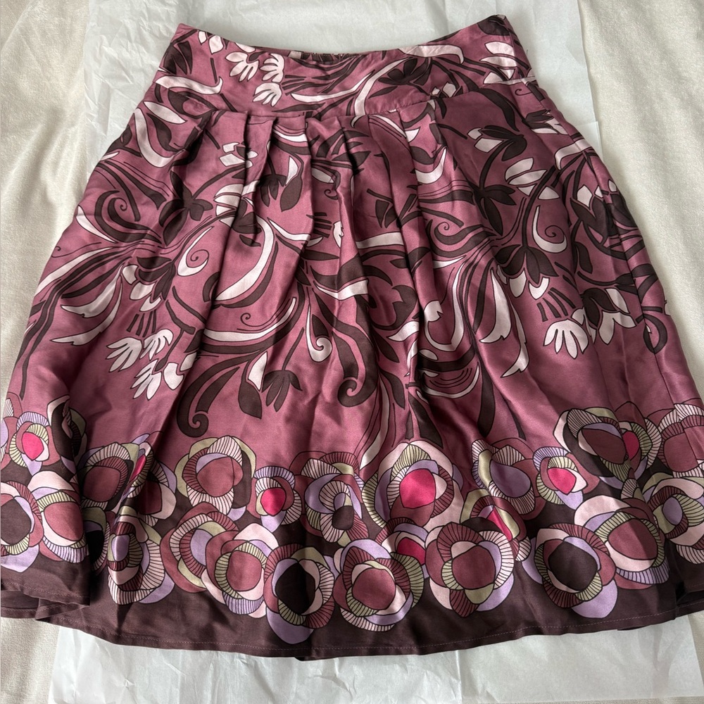 MaxMara Marella silk skirt. Size 2